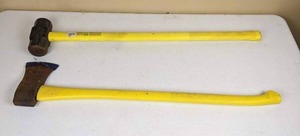 lot 136 image: Truper Sledge Hammer & Axe