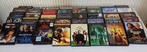 lot 19 image: Large DVD Collection Jerry Maguire, Marvels Avengers, Sahara, Matrix Revolutions, & More