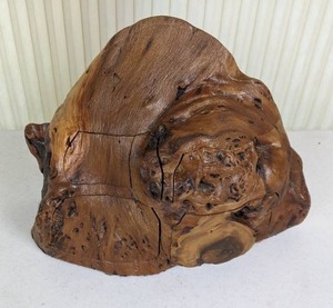 lot 54 image: Unique Artistic Gnarly Branch Stub with Secret Compartments