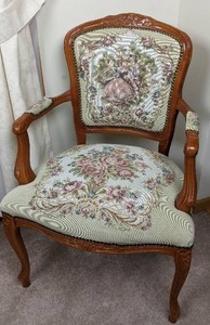 lot 127 image: Victorian Inspired Arm Chair