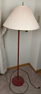 lot 131 image: Swing Arm Floor Lamp