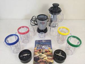 lot 62 image: The Original Magic Bullet with Accessories