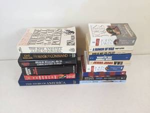 lot 82 image: Lot of (15) War and History Books