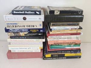 lot 75 image: Set of (33) Self HelpCoffee Table Books