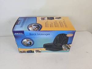 lot 76 image: Homedics 7 Motor Back Massager with Heat