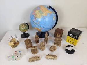 lot 107 image: Assortment of Eclectic and Vintage Collectibles