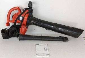 lot 44 image: BLACKDECKER BV5600 Corded High Performance BlowerVacMulcher