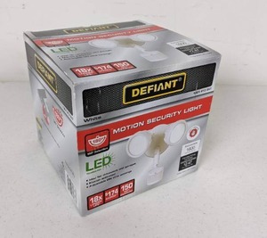 lot 127 image: NEW Defiant White Outdoor Motion Activated LED Security Light