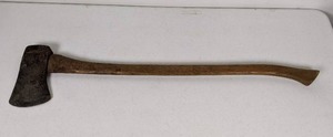 lot 191 image: 35-Inch Axe with Wood Handle