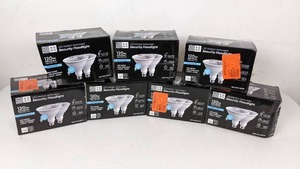 lot 196 image: New Set of (7) KODO LED Motion Activated Security Floodlights (2-Pack)