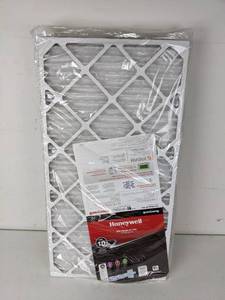 lot 190 image: New Set of (4) Honeywell 16 x 30 x 1 Elite Allergen Pleated MERV 13 - FPR 10 Air Filters