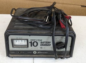 lot 134 image: Schumacher Deep Cycle 10 Amp Battery Charger