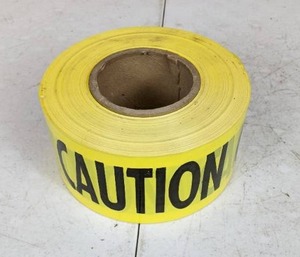 lot 167 image: Roll of Yellow Caution Tape
