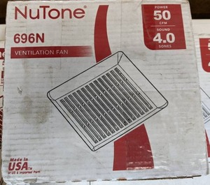 lot 221 image: NEW Nutone Ventilation Fan and Broan-Nutone 70 CFM Replacement Fan Motor