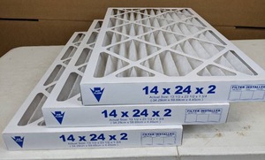 lot 220 image: Set of 3 Air Filters 14x24x2