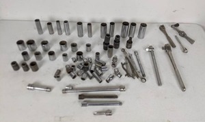 lot 241 image: Collection of Various Sockets and Wrenches