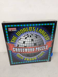 lot 246 image: The Worlds Largest Crossword Puzzle (New in Box)