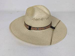lot 95 image: Orvis Lochsa River Straw Hat, Size Large