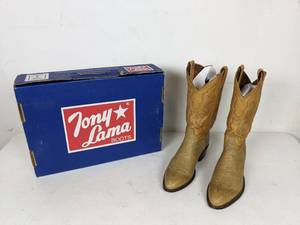 lot 59 image: Tony Lama Mens Size 10 12 Cowboy Boots