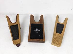 lot 113 image: Group of (3) Wooden Boot Jacks