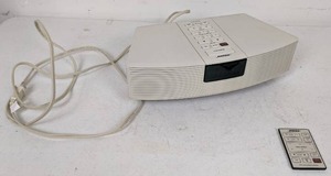 lot 285 image: Bose Wave Radio Model AWR1-1W with Remote Control
