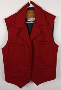 lot 310 image: Schaefer Outfitter Wool Vest, Red, Large