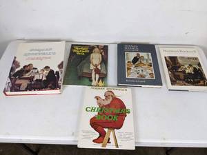 lot 333 image: Collection of (5) Books by Norman Rockwell
