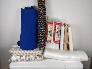 lot 375 image: Assortment of Poly-Fil and Fabric by Marcus Brothers, Tonka Textiles and More