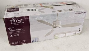 lot 395 image: NEW Home Decorators Collection 48 Indoor Ceiling Fan Federigo LED