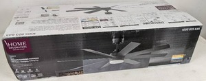 lot 398 image: NEW Home Decorators Collection 62 IndoorCovered Outdoor LED Color Changing Ceiling Fan