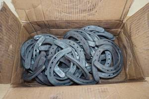 lot 50 image: Diamond Classic Size 000 Plain Horseshoes