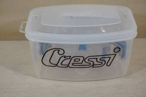 lot 72 image: Cressi Matrix Snorkel Mask