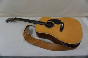 lot 81 image: BROKEN Martin D-28 Acoustic Guitar