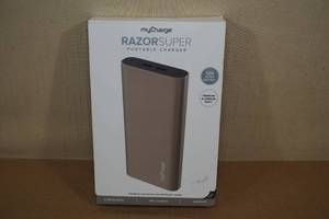 lot 90 image: MyCharge Razor Super Portable Charger - 24000mAh