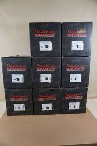 lot 105 image: Daytona Open Face Motorcycle Helmets - Assorted Sizes and Colors