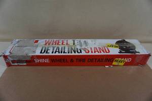 lot 138 image: INCOMPLETE Maxshine Wheel and Tire Detailing Stand