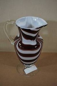lot 163 image: Blown Art Glass Pitcher