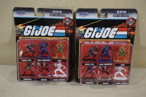 lot 180 image: Jada Nano Metalfigs GI Joe Sets