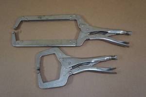 lot 211 image: Large Locking Pliers