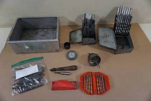 lot 214 image: Assorted Drill Bits, Hole Saws