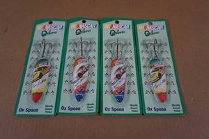 lot 223 image: Nascar Oxboro Ox Spoon Lures - Mark Martin, Terry Labonte