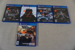 lot 279 image: Sony PS4 Games - Street Outlaws, Narcos, Fast and Furious