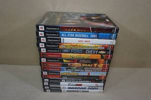 lot 282 image: Sony PS2 Games - Iron Man, MVP Baseball, DragonBall
