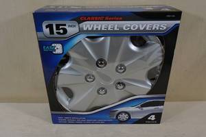 lot 294 image: NEW 15 Classic Series Wheel Covers