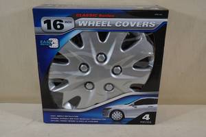 lot 295 image: NEW 16 Classic Series Wheel Covers