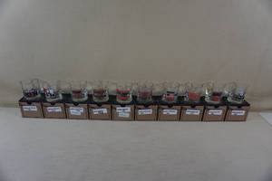 lot 296 image: 10 Whiskey Rocks Glasses - Trump Themed