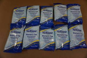 lot 10 image: No Rinse Shampoo Caps