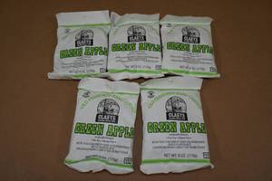 lot 30 image: Claeys Green Apple Hard Candies