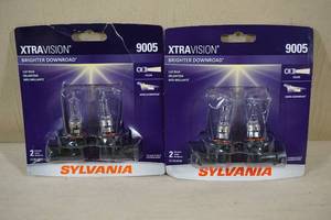 lot 121 image: Sylvania Xtravision 9005 Headlights