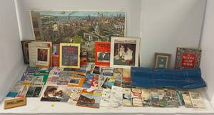 lot 31 image: Group Of Vintage Travel Maps And Literature